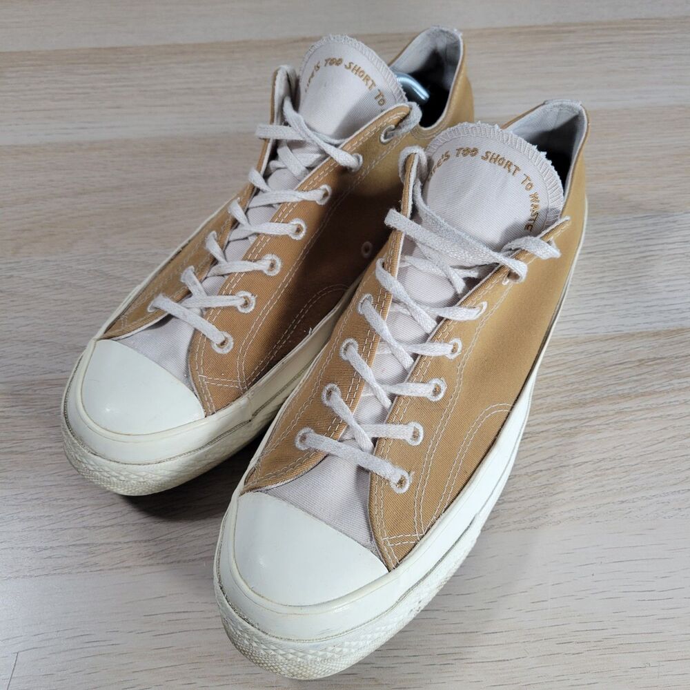 CONVERSE Renew Chuck Taylor All Star Sneakers Mens 12 "Life's Too Short" Shoes